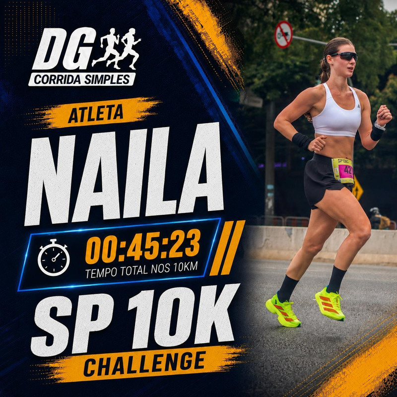 Resultado de aluno 3 da Corrida Simples